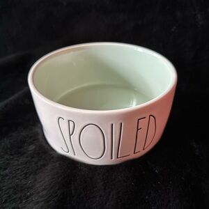 SPOILED medium (pet) bowl not just for pets New